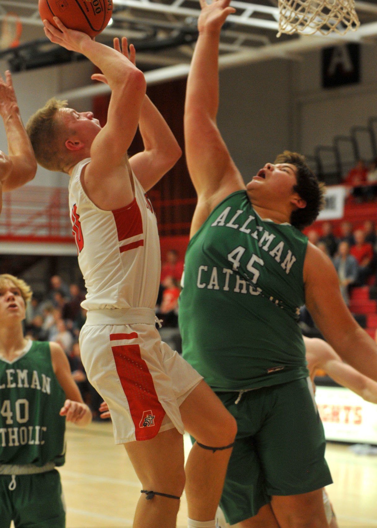 Alleman at Assumption boys basketball